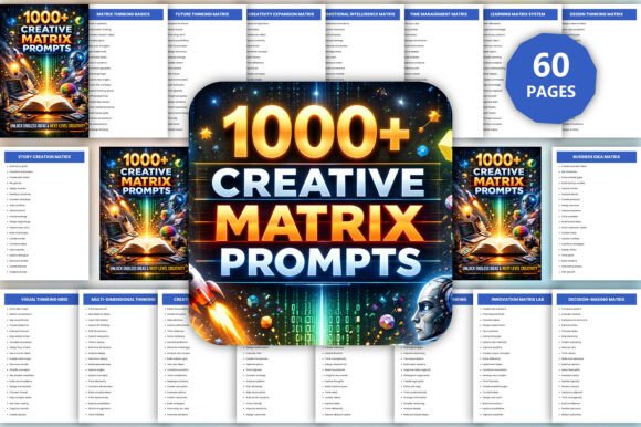 1000 Creative Matrix Prompts: A Practical Guide to Structured Thinking and Better Ideas
