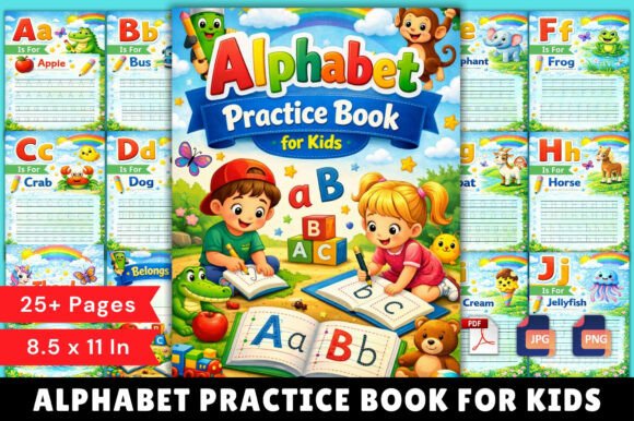 Alphabet Practice Book for Kids: A Balanced Evaluation for Parents and Educators