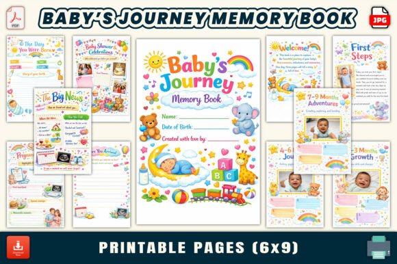 Baby’s Journey Memory Book: A Designer’s Guide to Timeless Keepsakes