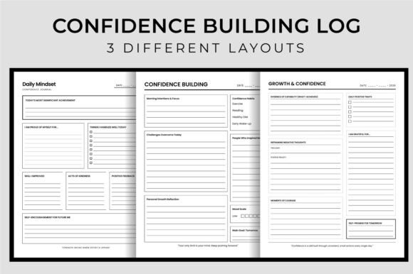 Confidence Building Log Growth Journal: Your Path to Self-Improvement