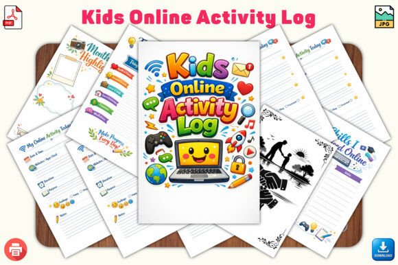 How the Kids Online Activity Log Helps Families Build Healthier Screen Habits
