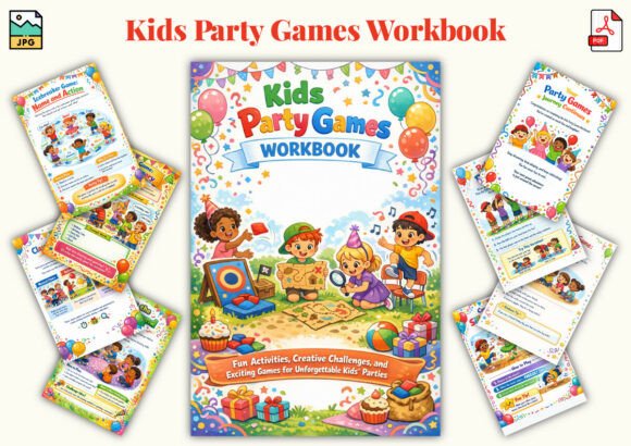 Kids Party Games Workbook: The Ultimate Tool for Stress‑Free Party Planning