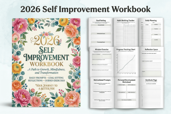 Mapping Your Inner Landscape: A Practical Guide to the 🌟2026 Self Improvement Workbook✨📖