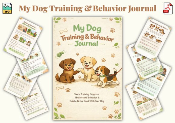 My Dog Training Behavior Journal: A Practical Guide to Tracking Progress and Building a Stronger Bond