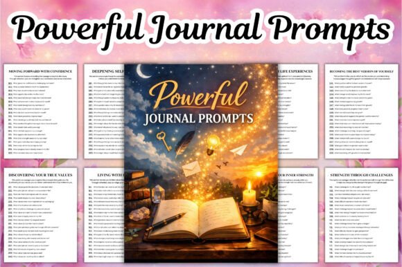Powerful Journal Prompts: A Practical Guide to Deeper Self-Awareness and Meaningful Reflection