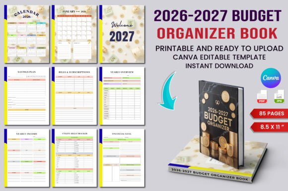 Strategic Financial Planning with the 2026–2027 Budget Organizer Planner