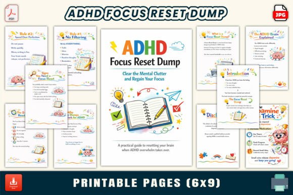 The ADHD Focus Reset Dump: A Practical Tool for Clearing Mental Clutter