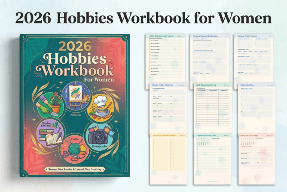 The Hobbies Workbook for Women: A Practical Guide to Discovering Joy, Creativity, and New Passions in 2026