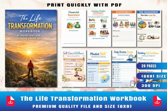 The Life Transformation Workbook: A Practical Framework for Real Growth