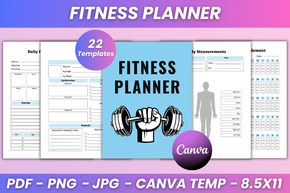 The Rise of the Fitness Planner KDP Interior: Customizable Tools for Modern Goal Tracking