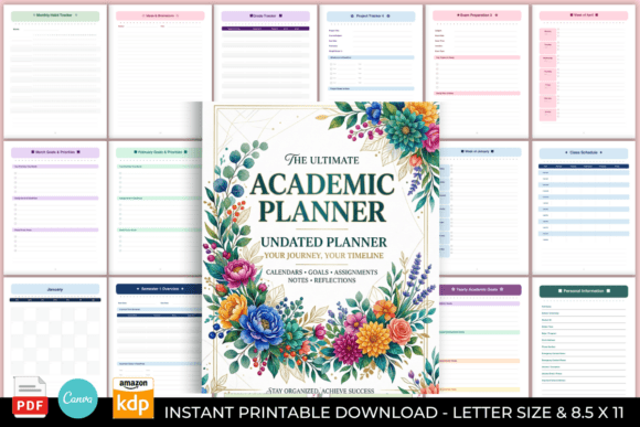 The Ultimate Academic Planner: Take Control of Your Journey